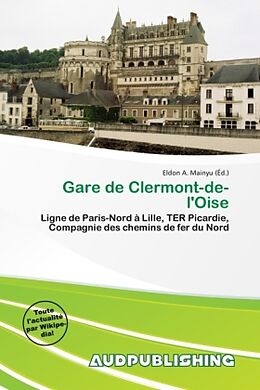 Couverture cartonnée Gare de Clermont-de-l'Oise de 