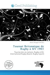 Couverture cartonnée Tournoi Britannique de Rugby à XV 1903 de 