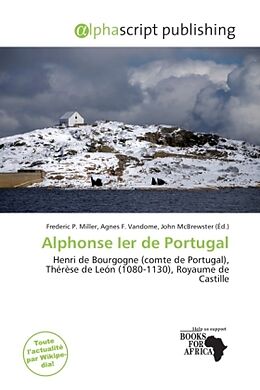 Couverture cartonnée Alphonse Ier de Portugal de 