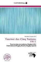 Couverture cartonnée Tournoi des Cinq Nations 1911 de 