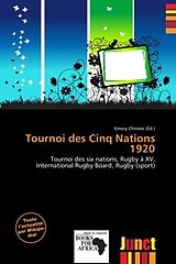 Couverture cartonnée Tournoi des Cinq Nations 1920 de 