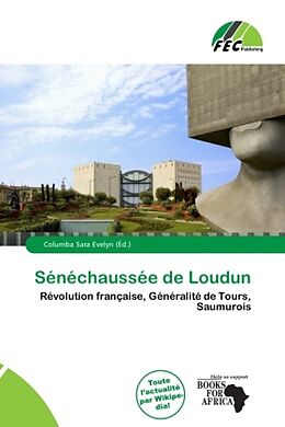 Couverture cartonnée Sénéchaussée de Loudun de 