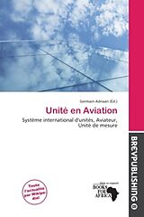 Couverture cartonnée Unité en Aviation de 