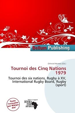 Couverture cartonnée Tournoi des Cinq Nations 1979 de 