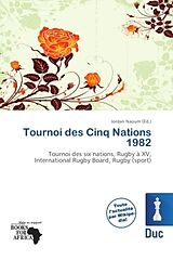 Couverture cartonnée Tournoi des Cinq Nations 1982 de 