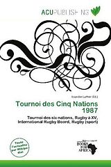 Couverture cartonnée Tournoi des Cinq Nations 1987 de 