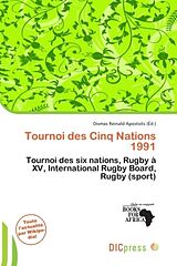 Couverture cartonnée Tournoi des Cinq Nations 1991 de 