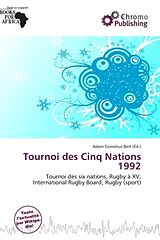 Couverture cartonnée Tournoi des Cinq Nations 1992 de 