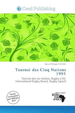 Couverture cartonnée Tournoi des Cinq Nations 1995 de 