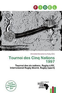 Couverture cartonnée Tournoi des Cinq Nations 1997 de 