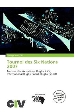 Couverture cartonnée Tournoi des Six Nations 2007 de 