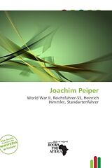 Couverture cartonnée Joachim Peiper de 