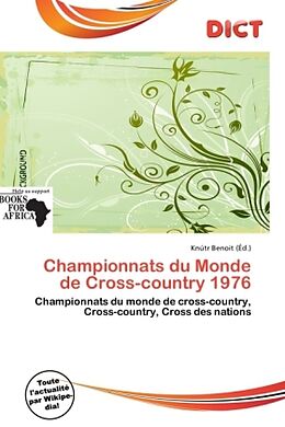 Couverture cartonnée Championnats du Monde de Cross-country 1976 de 