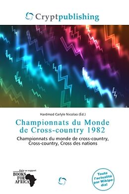 Couverture cartonnée Championnats du Monde de Cross-country 1982 de 