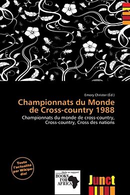 Couverture cartonnée Championnats du Monde de Cross-country 1988 de 