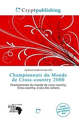 Couverture cartonnée Championnats du Monde de Cross-country 2000 de 