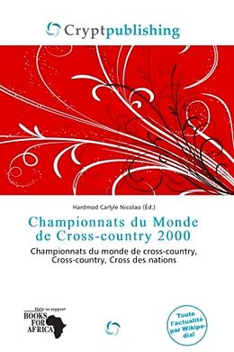 Couverture cartonnée Championnats du Monde de Cross-country 2000 de 