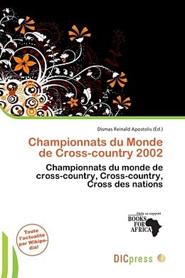 Couverture cartonnée Championnats du Monde de Cross-country 2002 de 