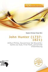 Couverture cartonnée John Hunter (1737-1821) de 