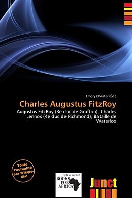 Couverture cartonnée Charles Augustus FitzRoy de 