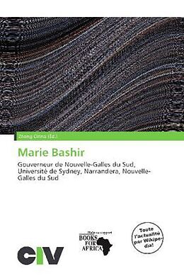 Couverture cartonnée Marie Bashir de 