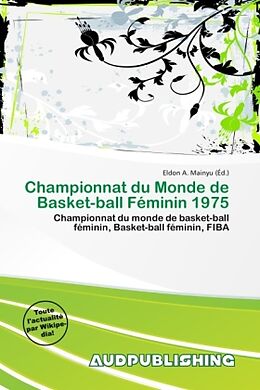 Couverture cartonnée Championnat du Monde de Basket-ball Féminin 1975 de 