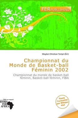 Couverture cartonnée Championnat du Monde de Basket-ball Féminin 2002 de 