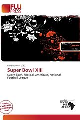 Couverture cartonnée Super Bowl XIII de 