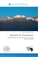 Couverture cartonnée Bataille de Pondichéry de 