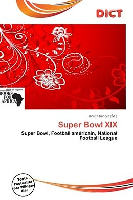 Couverture cartonnée Super Bowl XIX de 