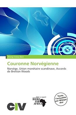 Couverture cartonnée Couronne Norvégienne de 