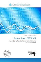 Couverture cartonnée Super Bowl XXXVII de 