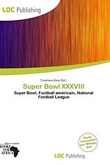 Couverture cartonnée Super Bowl XXXVIII de 