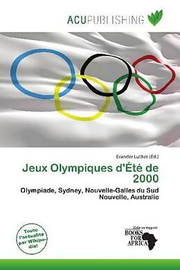 Couverture cartonnée Jeux Olympiques d'Été de 2000 de 