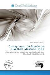 Couverture cartonnée Championnat du Monde de Handball Masculin 1964 de 