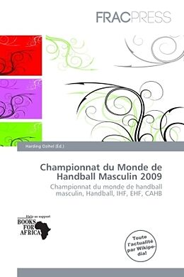 Couverture cartonnée Championnat du Monde de Handball Masculin 2009 de 