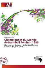 Couverture cartonnée Championnat du Monde de Handball Féminin 1986 de 