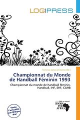 Couverture cartonnée Championnat du Monde de Handball Féminin 1993 de 