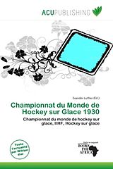 Couverture cartonnée Championnat du Monde de Hockey sur Glace 1930 de 