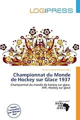 Couverture cartonnée Championnat du Monde de Hockey sur Glace 1937 de 