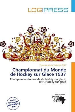 Couverture cartonnée Championnat du Monde de Hockey sur Glace 1937 de 