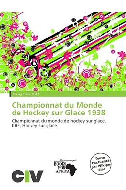 Couverture cartonnée Championnat du Monde de Hockey sur Glace 1938 de 