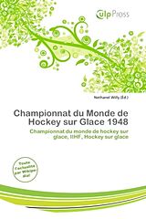 Couverture cartonnée Championnat du Monde de Hockey sur Glace 1948 de 