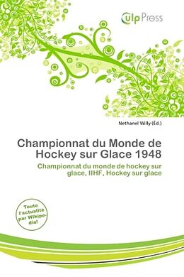 Couverture cartonnée Championnat du Monde de Hockey sur Glace 1948 de 