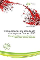 Couverture cartonnée Championnat du Monde de Hockey sur Glace 1950 de 