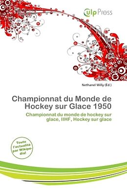 Couverture cartonnée Championnat du Monde de Hockey sur Glace 1950 de 