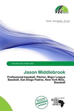 Couverture cartonnée Jason Middlebrook de 