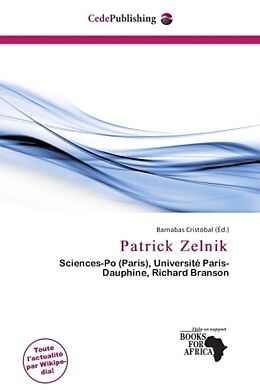 Couverture cartonnée Patrick Zelnik de 