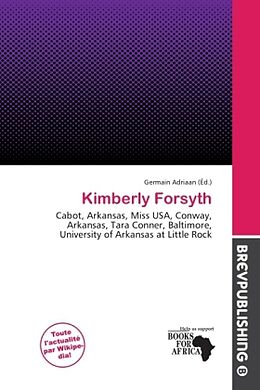 Couverture cartonnée Kimberly Forsyth de 