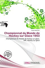 Couverture cartonnée Championnat du Monde de Hockey sur Glace 1953 de 